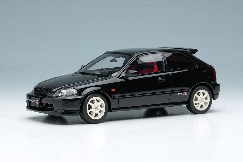EIDOLON EM480C 1/43 Honda Civic Type R EK9 1997 Starlight Black Pearl Resin