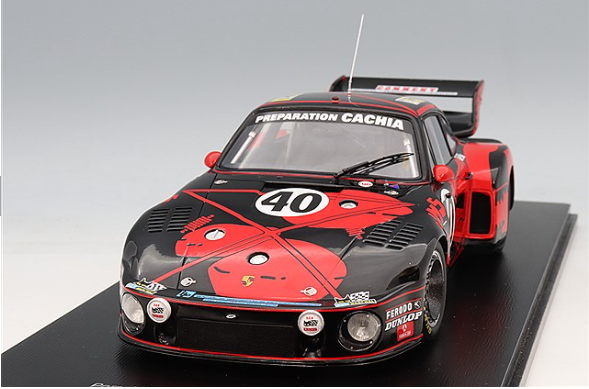 Spark S18S619 1/18 Porsche 935 Le Mans 1977 3rd Place #40 Resin
