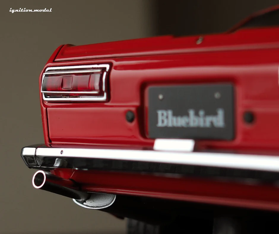 Ignition Model IG3306 1/18 Datsun Bluebird 510 2-Door Watanabe Red Resin