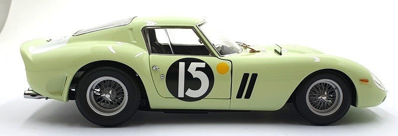 Kyosho KS08438C 1/18 Ferrari 250 GTO 1962 Goodwood #15 Light Green Die-Cast Mode