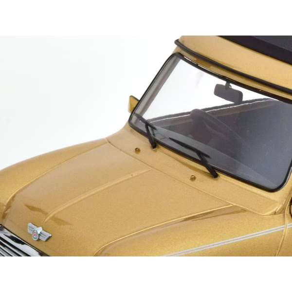 KK Scale KKDC120076R - 1/12 Mini Cooper Sunroof Gold Metallic Right-Hand Drive