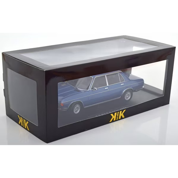 KK scale KKDC180406 1/18 BMW 3.0S E3 2Series 1971 Blue Metallic Die-Cast