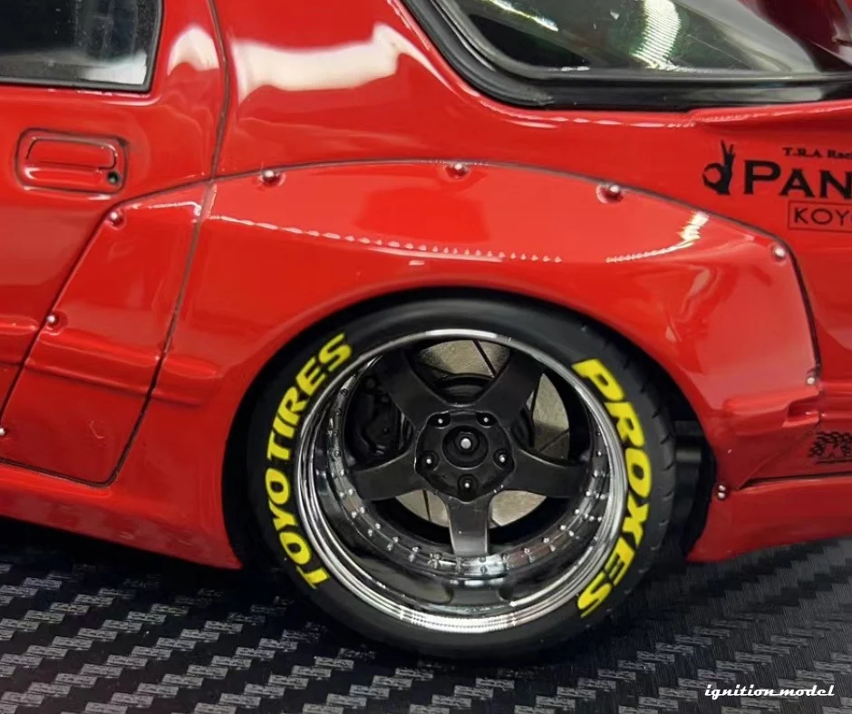 Ignition Model IG2914 1/18 PANDEM Mazda RX-7 FC3S Red Resin