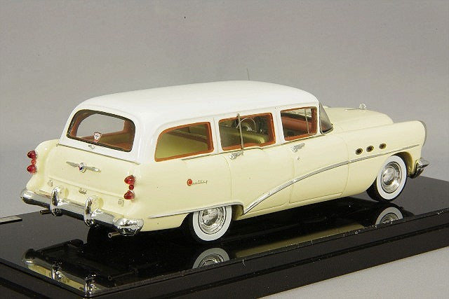TSM TSM144316 1/43 Buick Century Estate Wagon 1954 Tan White Resin