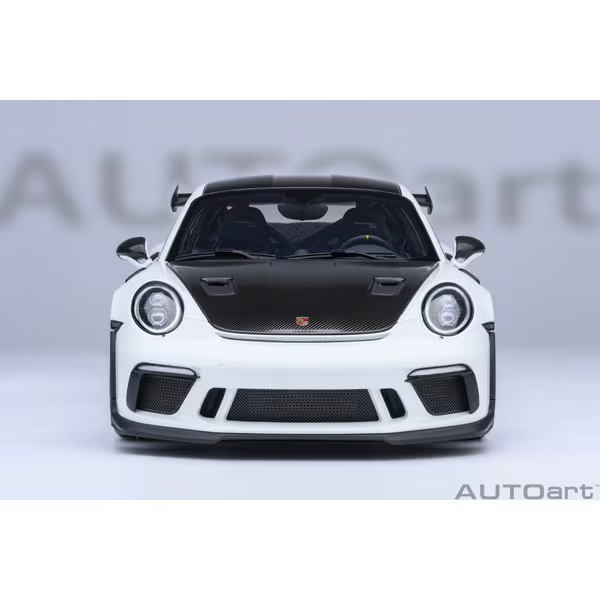 AUTOart 78176 1/18 Porsche 911 991.2 GT3 RS Weissach White Diecast