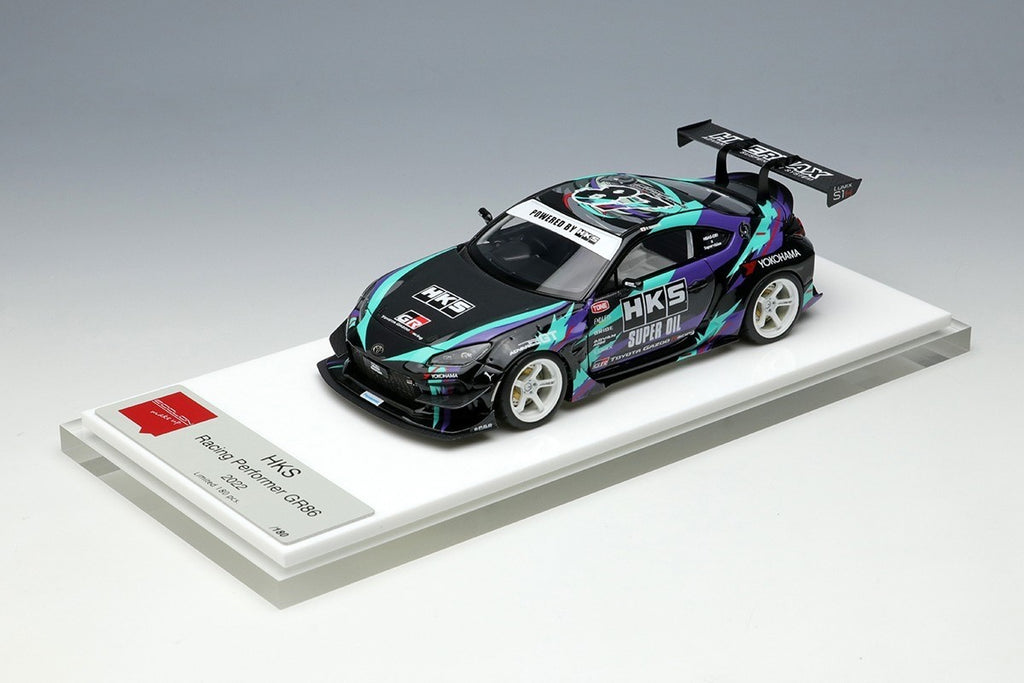 EIDOLON EM665 1/43 HKS Racing Performer GR86 Resin Limited 180pcs