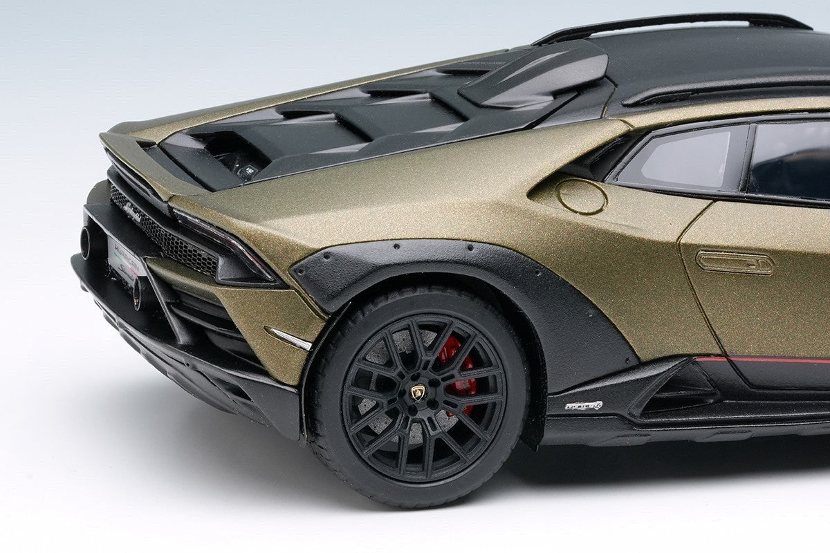 EIDOLON EM738A 1/43 Lamborghini Huracan Sterrato 2024 Verde Gea Resin Car