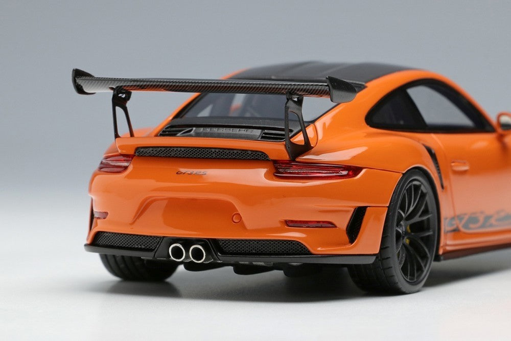 Make Up EIDOLON EM574E 1/43 Porsche 911 GT3 RS Weissach Package 2018 Orange
