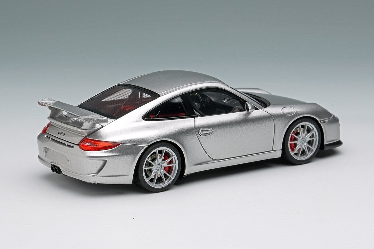 Make Up EIDOLON EM721E 1/43 Porsche 911 997.2 GT3 Club Sport 2010 GT Silver