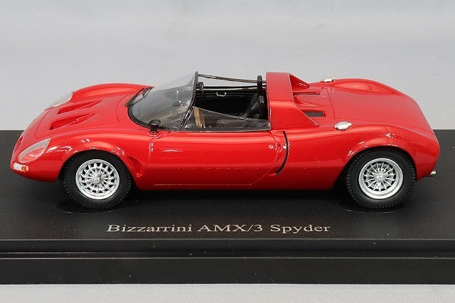 AUTOCULT AUT05044 1/43 Bizzarrini AMX/3 Spider 1971 Red Resin
