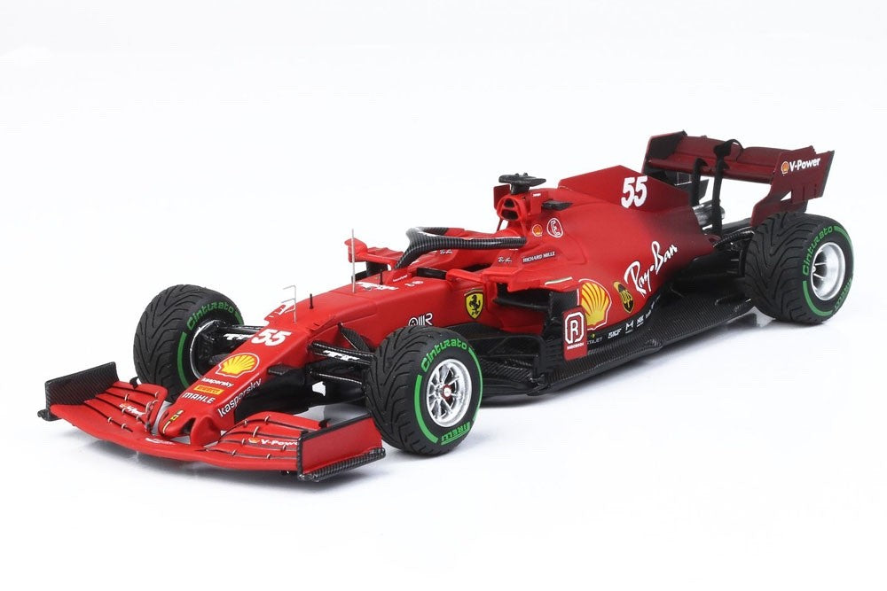 BBR BBRC260BRAIN 1/43 Ferrari SF21 Emilia Romagna 2021 Sainz Rain Ltd 240pcs