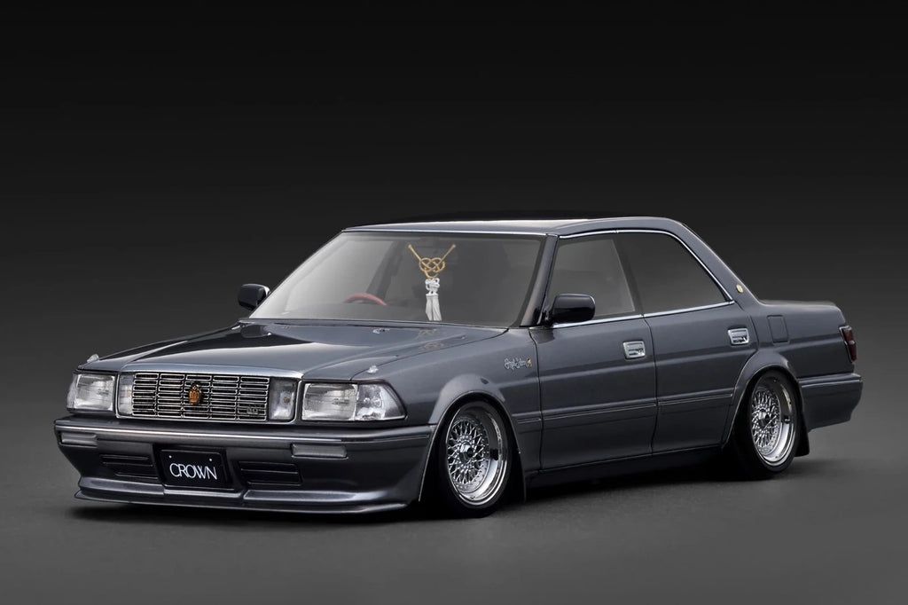 Ignition Model IG3738 1/18 Toyota Crown Royal Saloon G 130 Gray Resin