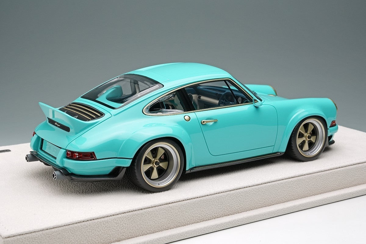 EIDOLON EML018O 1/18 Singer 911 DLS 2023 Mint Green Resin Model Car
