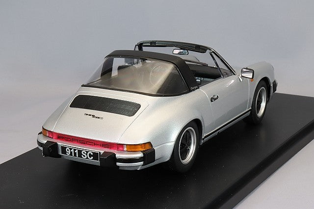 KK Scale KKDC180842 1/18 Porsche 911 SC Targa 1983 Silver Diecast