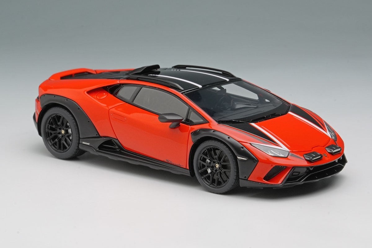 EIDOLON EM738I 1/43 Lamborghini Huracan Sterrato 2024 Rosso Mars Stripe Resin
