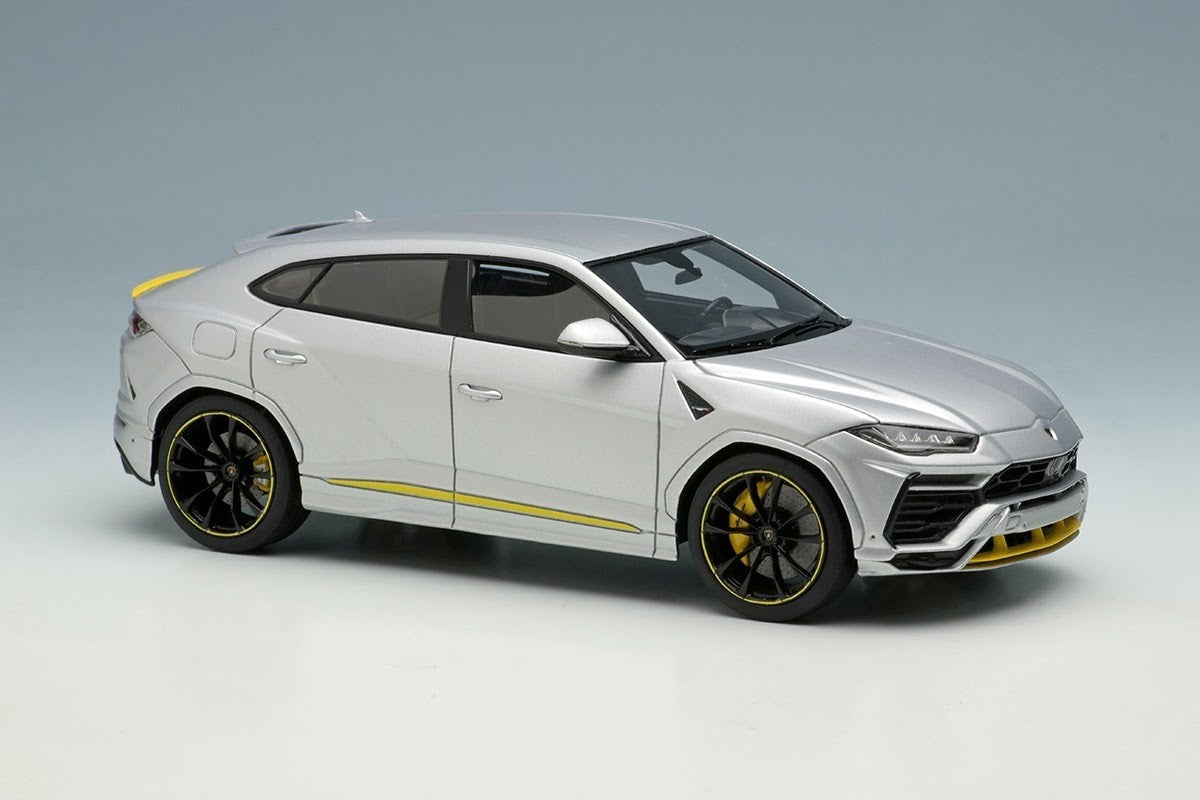 Make Up EIDOLON EM596C 1/43 Lamborghini Urus Graphite Capsule Grey Yellow 2020