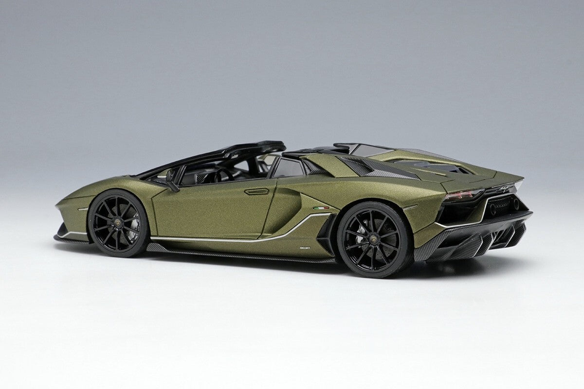 EIDOLON EM638A 1/43 Lamborghini Aventador LP780-4 Ultimae Roadster Verde Gea