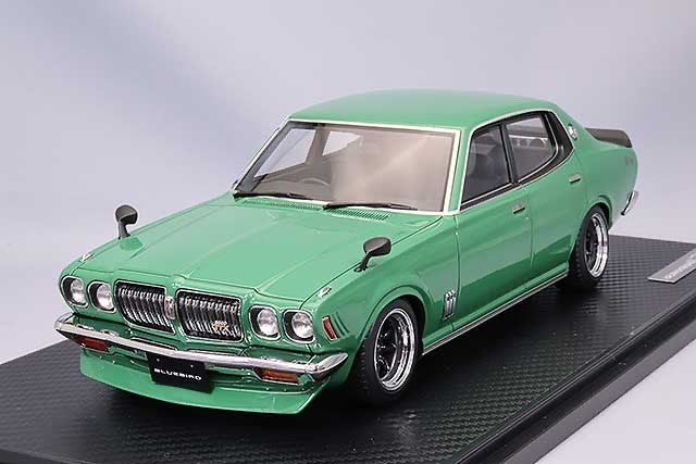 Ignition Model IG3170 1/18 Nissan Bluebird U 2000GTX G610 Datsun 610 Green