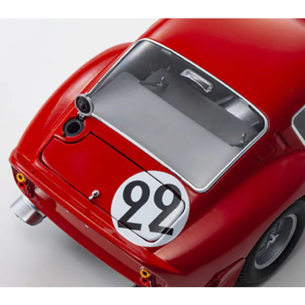 Kyosho KS08438B 1/18 Ferrari 250 GTO 1962 Le Mans #22 Die-Cast Model Car