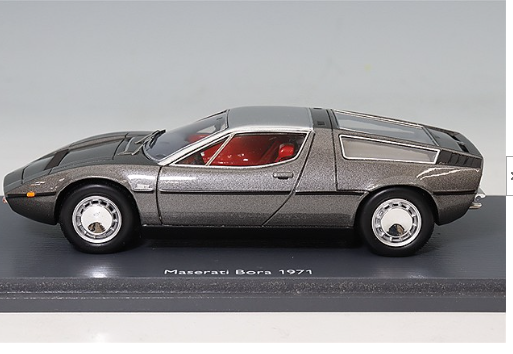 Schuco PRO.R43 SC43U00056 1/43 Maserati Bora 1971 Gunmetal Silver Resin