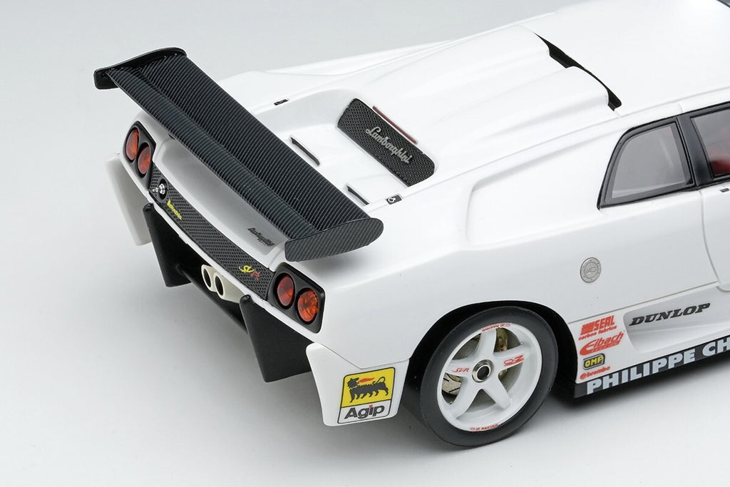 EIDOLON EM785B 1/43 Lamborghini Diablo SVR Racing 1996 White White Wheels Resin
