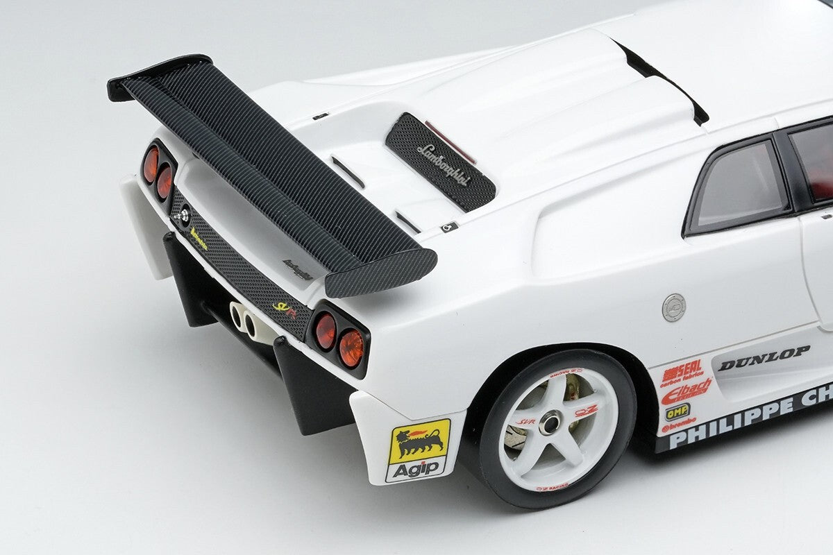 EIDOLON EM785B 1/43 Lamborghini Diablo SVR Racing 1996 White White Wheels Resin