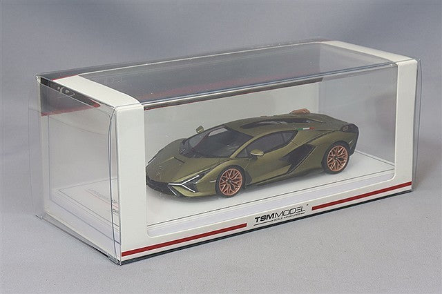 TSM TSM430829 1/43 Lamborghini Sian FKP 37 Matt Green