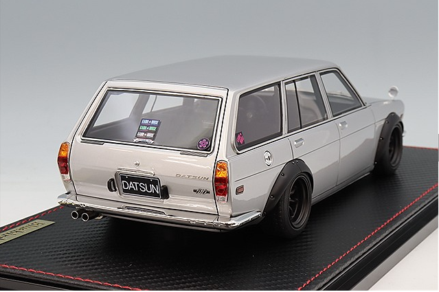 Ignition Model IG3860 1/18 Datsun Bluebird 510 Wagon Silver
