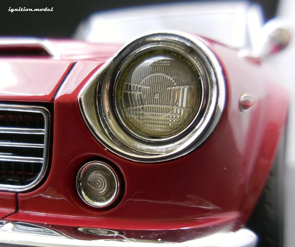 Ignition Model IG2710 1/18 Datsun Fairlady 2000 SR311 Roadster Burgundy Red
