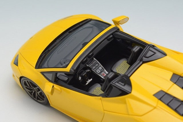 Make Up EIDOLON EM342A3 1/43 Lamborghini Huracan LP610-4 Spyder Pearl Yellow