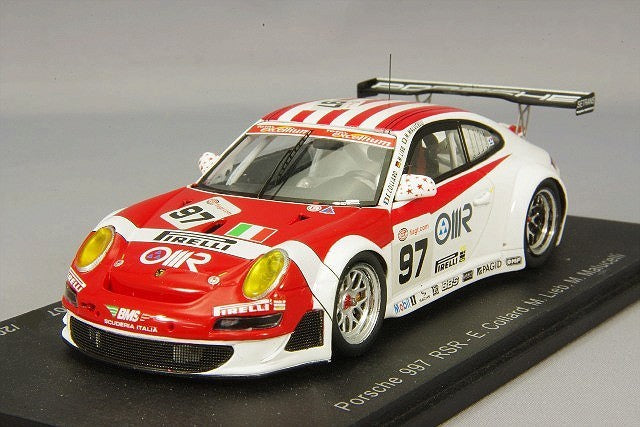 Spark SBMS 1/43 Porsche 911 997 RSR 2007 Spa 24H Class Winner
