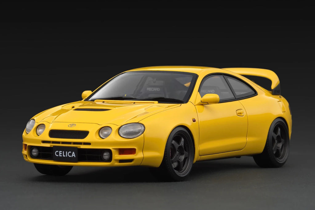 Ignition Model IG3680 1/18 Toyota Celica GT-FOUR ST205 Yellow Resin