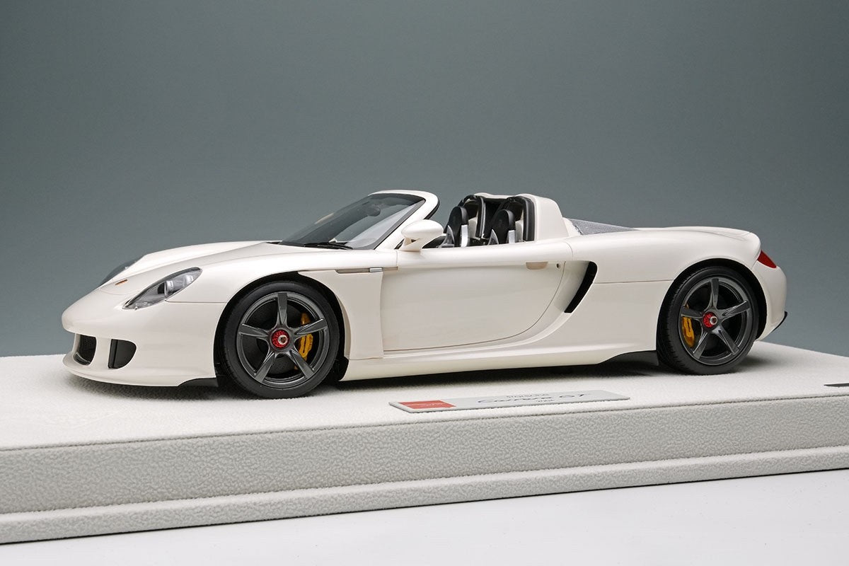 EIDOLON EML070I 1/18 Porsche Carrera GT 2004 Pearl White Resin Ltd 60pcs