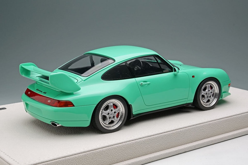 Make Up EIDOLON EML095I 1/18 Porsche 911 993 Carrera RS 1995 Japan Mint Green
