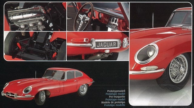 Revell HASEGAWA07717 1/8 Jaguar E-Type Limited Edition Plastic Model Kit