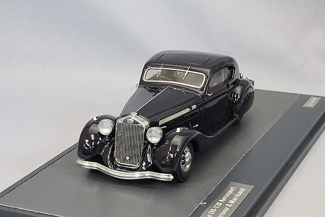 Matrix MX50407-021 1/43 Delage D8-120 Aerosport Coupe 1937 Black Resin