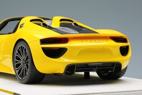 1:18 Porsche 918 Spyder Racing Yellow - EIDOLON EML045E