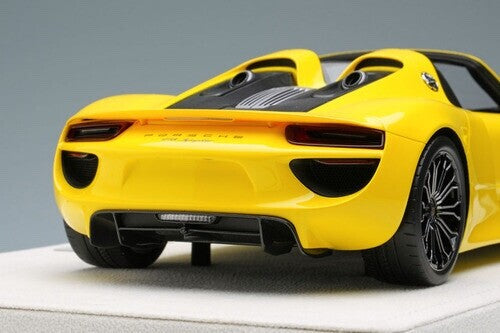 1:18 Porsche 918 Spyder Racing Yellow - EIDOLON EML045E