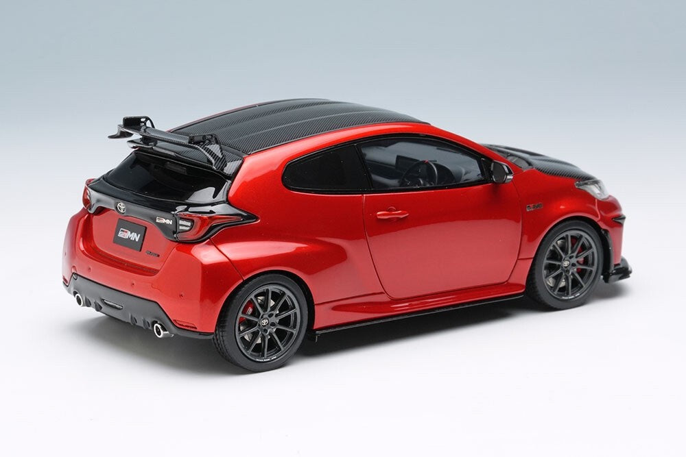 Make Up EIDOLON EM656D 1/43 Toyota GRMN Yaris Circuit Package 2022 EmotionalRed2
