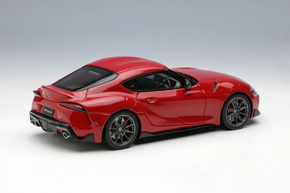 EIDOLON EM468C 1/43 Toyota GR Supra RZ A91 2022 Prominence Red Japan