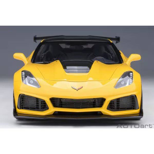 AUTOart 71278 1/18 Chevrolet Corvette C7 ZR1 (Yellow) Die-Cast Model Car