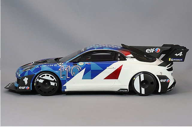 OttO OTM1095 1/18 Alpine A110 Pikes Peak 2023 Tricolor Resin