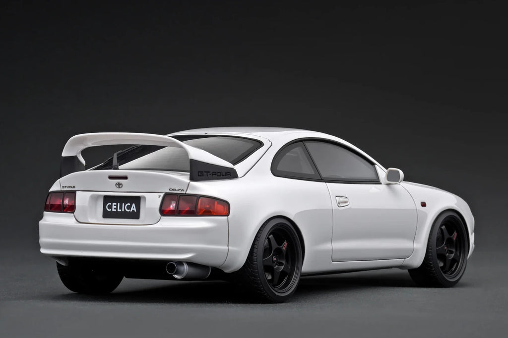 Ignition Model IG3675 1/18 Toyota Celica GT-FOUR ST205 White Resin