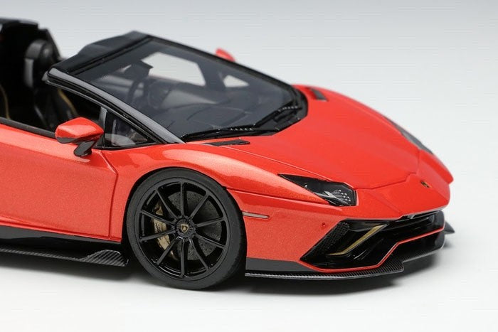 EIDOLON EM638C 1/43 Lamborghini Aventador LP780-4 Ultimae Roadster Arancio Xanto