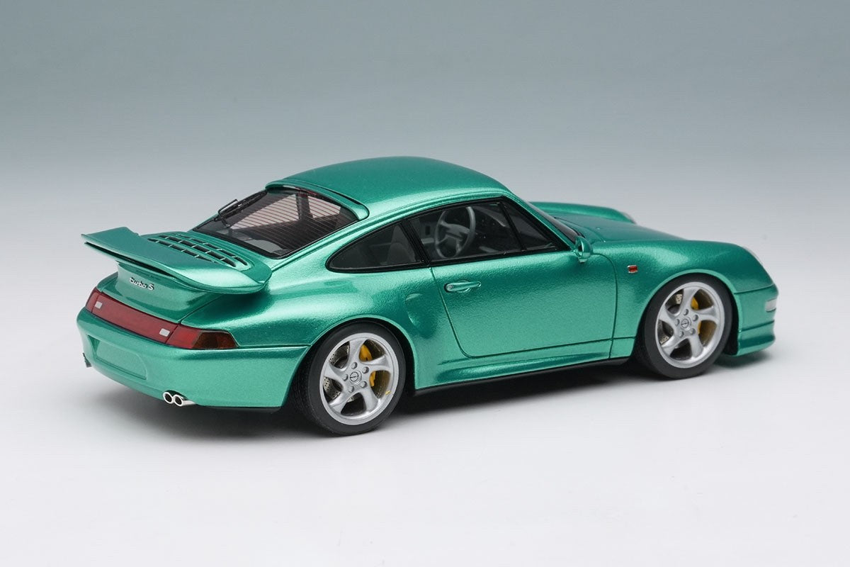 VISION VM113F 1/43 Porsche 911 (993) Turbo S 1996 Ocean Jade Metallic Resin