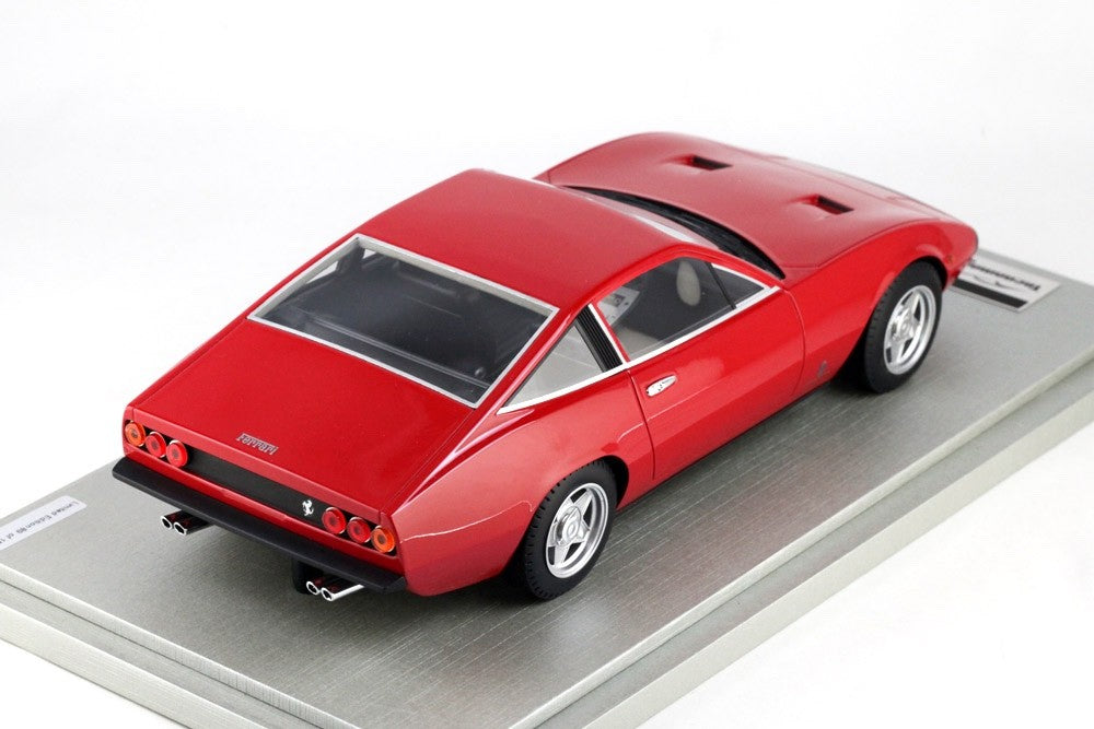 Tecno Model TM18-92A 1/18 Ferrari 365 GTC/4 1971 Rosso Corsa Black Int Resin Ltd