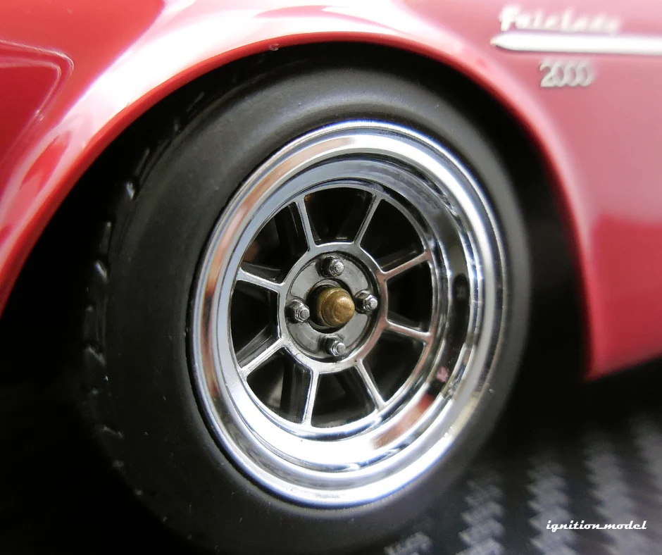 Ignition Model IG2710 1/18 Datsun Fairlady 2000 SR311 Roadster Burgundy Red