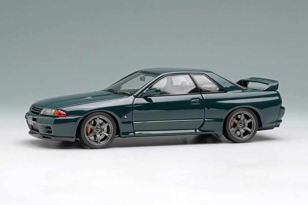 Make Up EIDOLON EM679C 1/43 Mines Skyline GT-R BNR32 Oribe Green