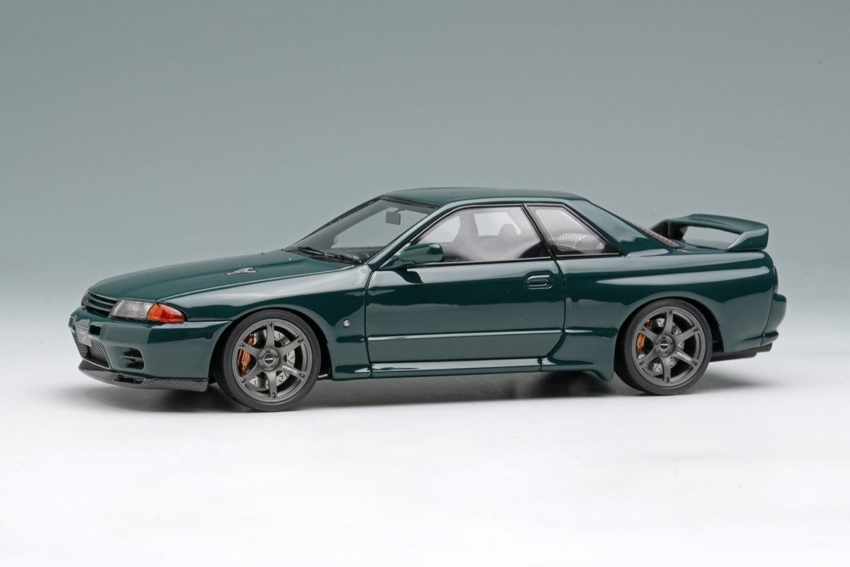 Make Up EIDOLON EM679C 1/43 Mines Skyline GT-R BNR32 Oribe Green