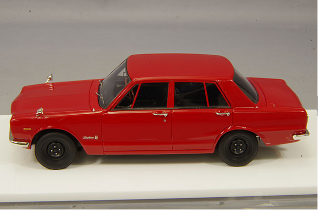 Make Up EIDOLON EM392B 1/43 Nissan Skyline 2000 GT-R PGC10 Red 1969